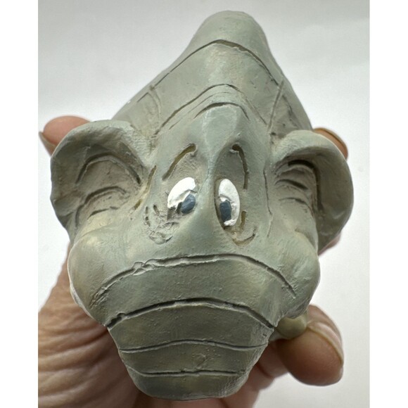 Russ Elephant Kathleen Kelly Critter Factory Figurine 2.5" Tall Vintage - Picture 4 of 7